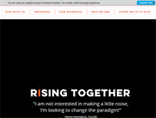 Tablet Screenshot of herowomenrising.org